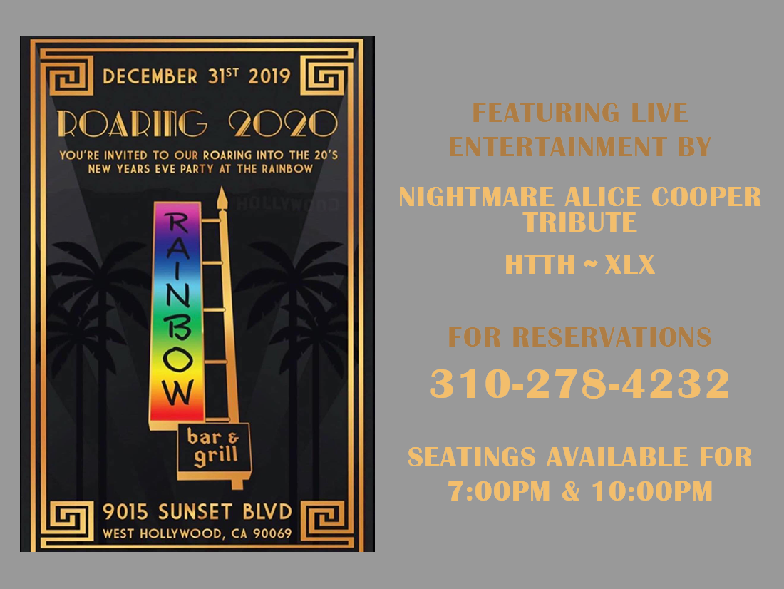 Rainbow Bar And Grill Sunset Strip