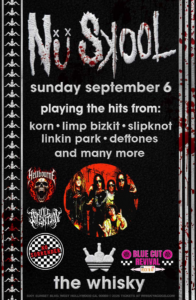 Nu Skool Hellbourne Vile Intention No Surrender AKA Brainkiller Blue Cut Revival - Rainbow Bar and Grill | Iconic Sunset Strip Restaurant & Rock Bar Nu Skool Hellbourne Vile Intention No Surrender AKA Brainkiller Blue Cut Revival