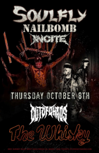 Soulfly Nailbomb Incite Out of Chaos